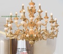 Đèn Chùm Đồng + Đá 1258/18