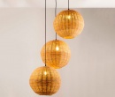 Đèn Thả Mây Tre Hình Tròn 96502