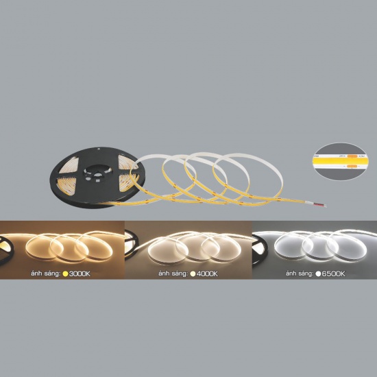 LED DÂY DÁN COB DC 24V-10W/m