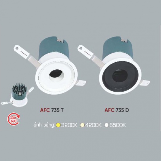 Âm Trần Spotlight Anfaco AFC 735 7W