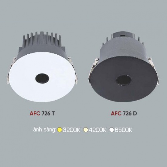 Âm Trần Spotlight Anfaco AFC 726 9W