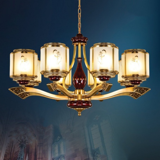 Đèn Chùm Đồng CĐ 6205/8