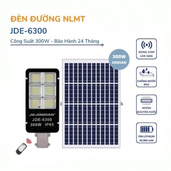 Đèn Đường NLMT JD-6300